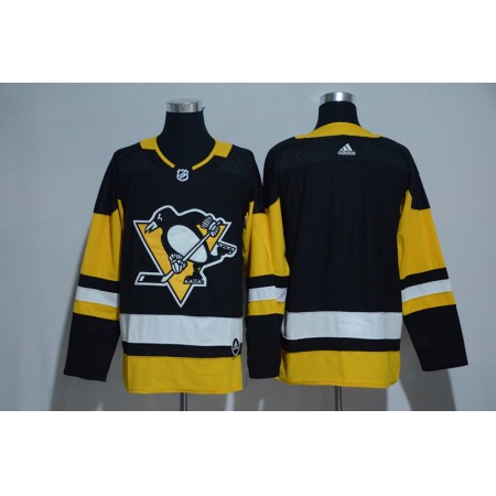 Men's Pittsburgh Penguins Black Stitched NHL Jersey