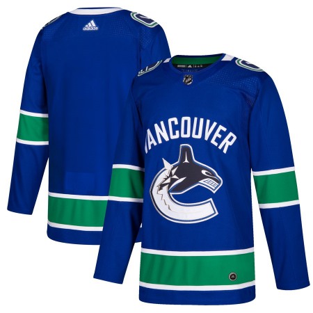 Men's Vancouver Canucks Blue Stitched NHL Jersey