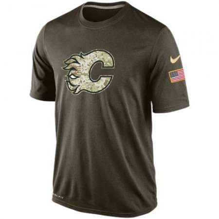 Men's Calgary Flames Salute To Service Dri-FIT T-Shirt