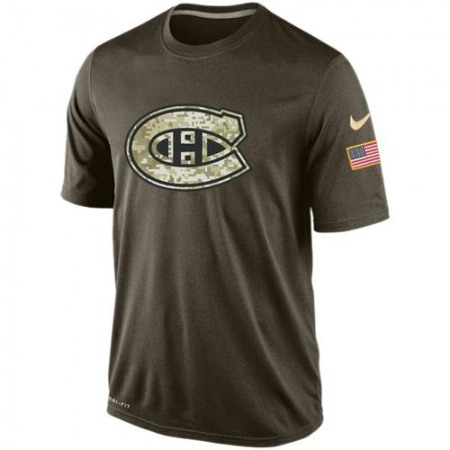 Men's Montreal Canadiens Salute To Service Dri-FIT T-Shirt