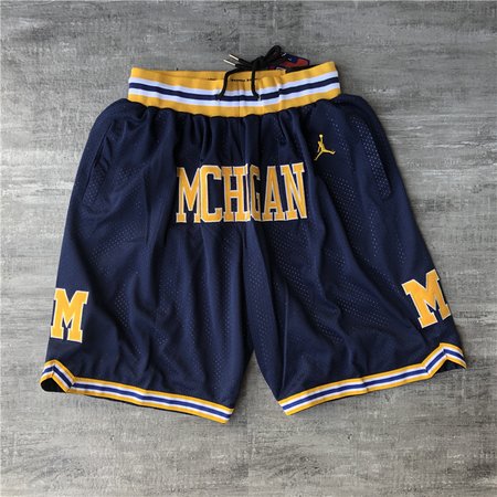 Michgan JUST DON Shorts