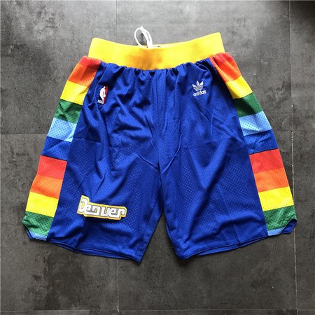 Denver Nuggets Blue Shorts