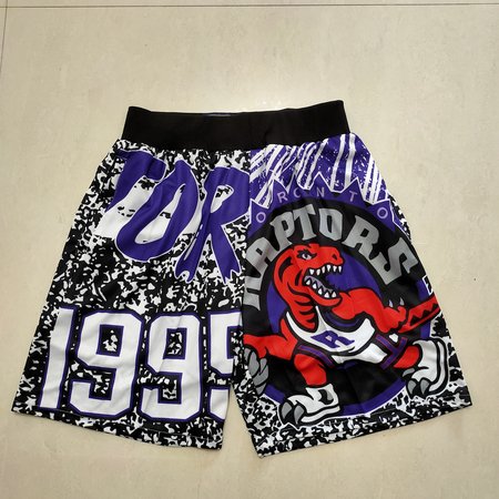 Toronto Raptors Black Shorts